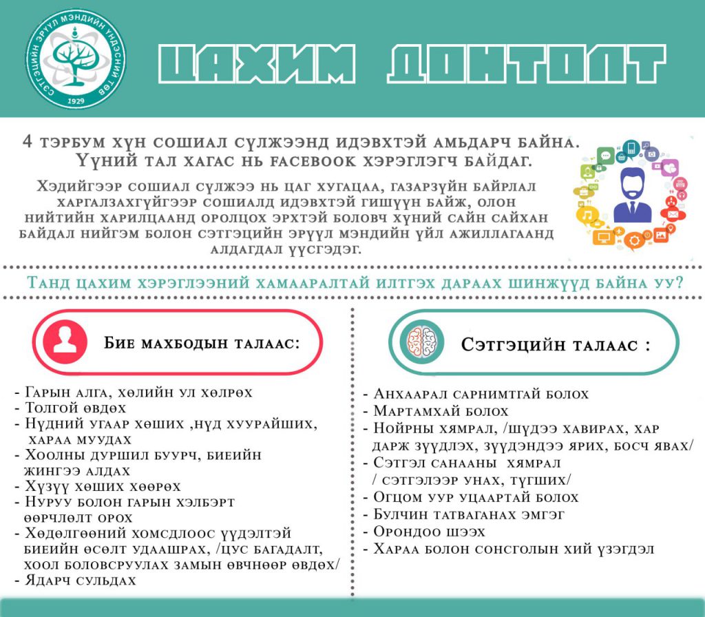 Цахим донтолт: Хий юм сонсож, харж, турж, хоолны дуршил буурна - Eguur.MN